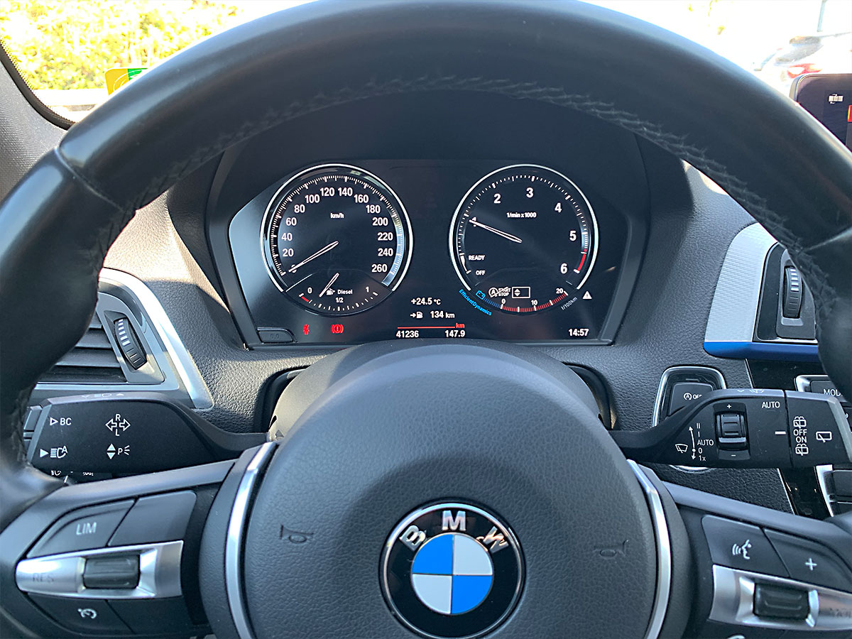 BMW F20 LCI2 Pack M Sport compteur