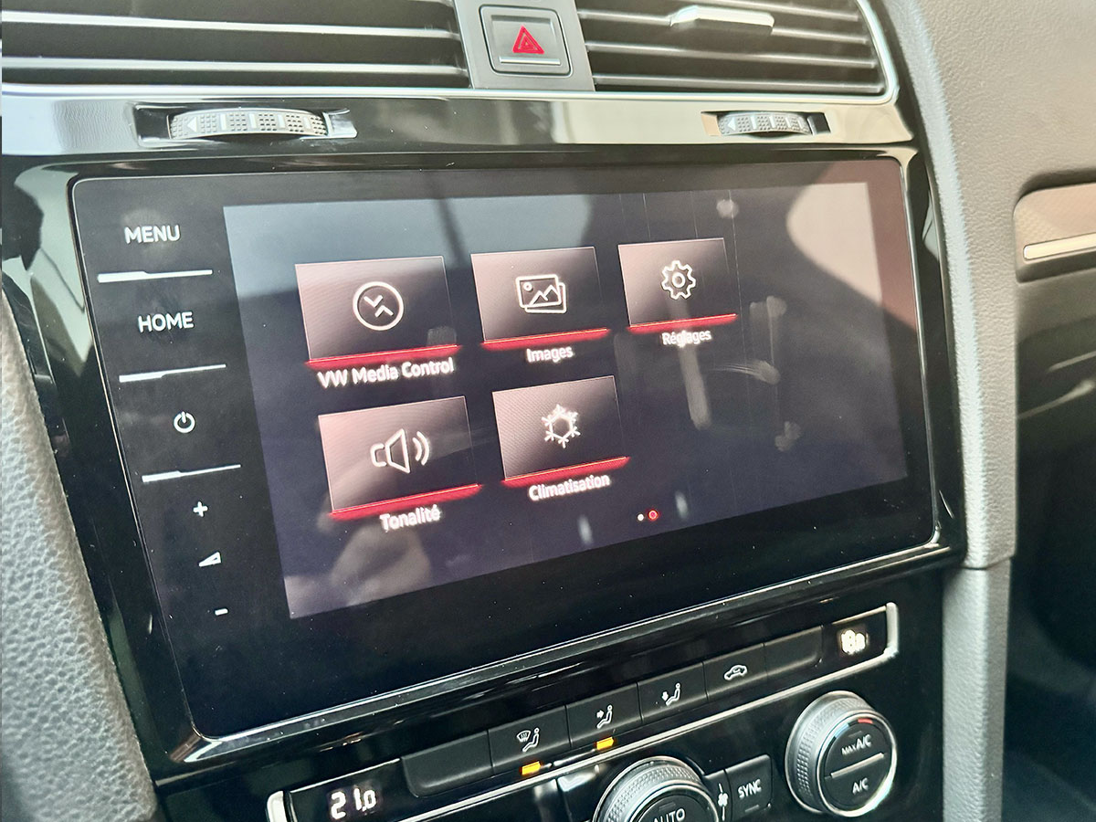 Volkswagen Golf 7 GTI performance DSG7 Virtual Cockpit Interface