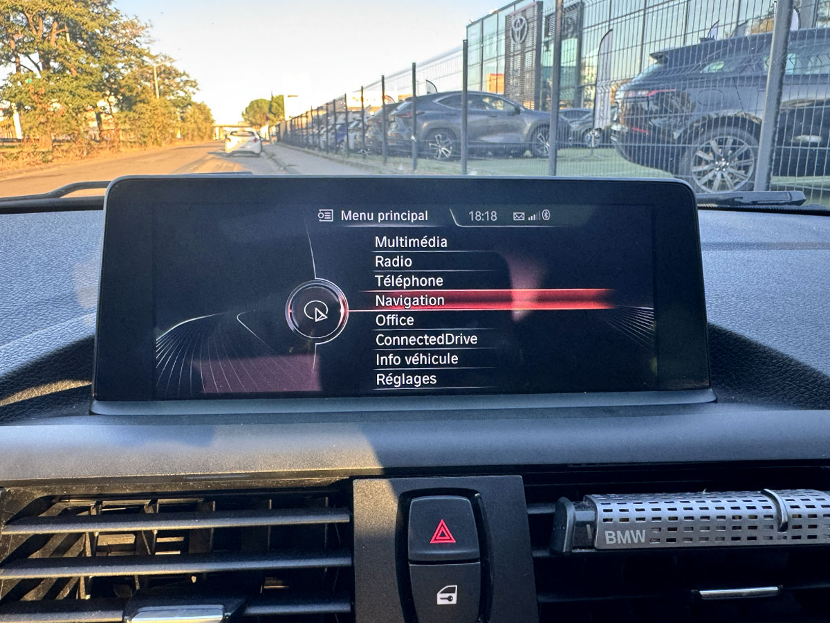 Menu iDrive BMW F20 NBT