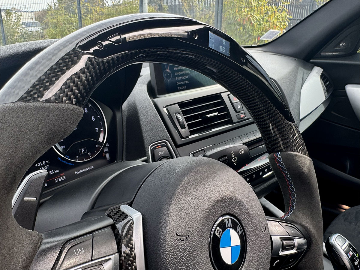 BMW M135i F20 volant Shiftled M performance